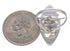 Multicolor Inlay Sterling Silver Southwest Ring Size 5-1/4 UX33883